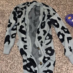 Leopard cardigan
